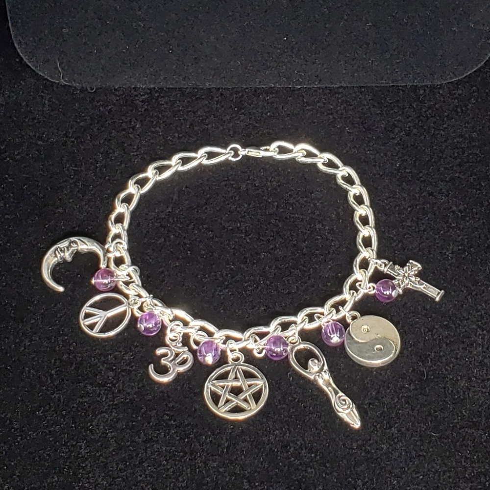 Amethyst Coexist Bracelet NWT